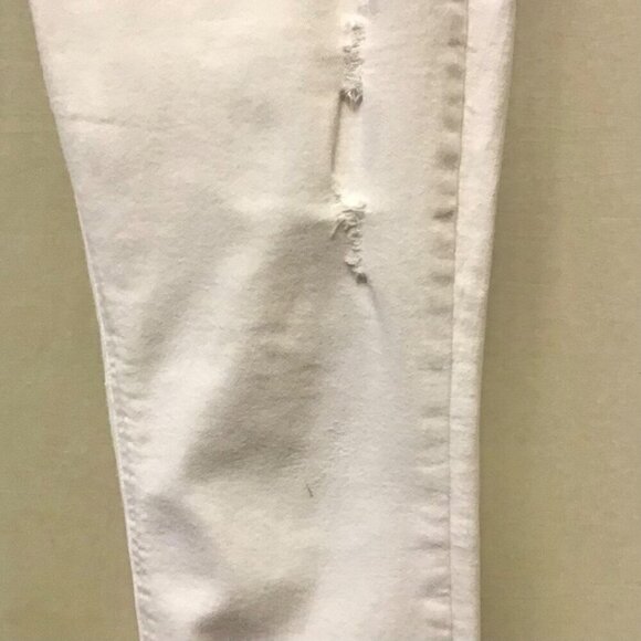 Pistola 30 Jennifer Skinny Distressed Women’s Jeans White P6822FTN-WAK Tiny Spot - Picture 4 of 10